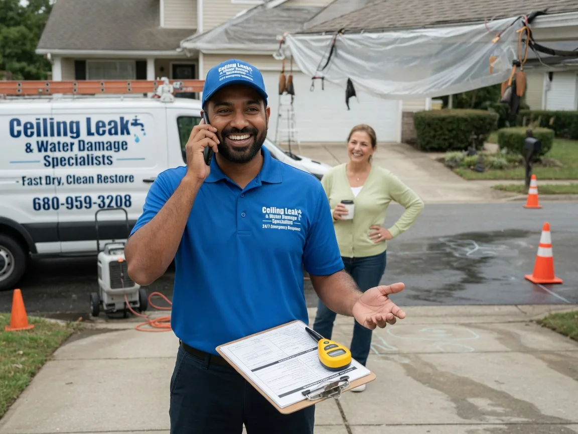 Ceiling Leak Cleanup New Lothrop, MI FAQs